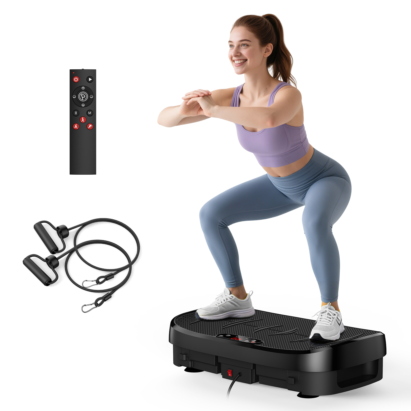 Sports Equipment Names - Plataforma Vibratória para Queima de Gordura,