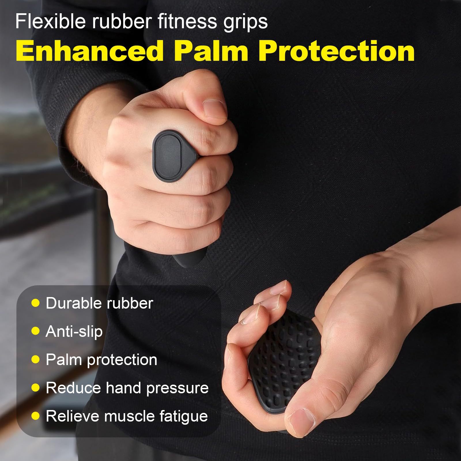 Sports Equipment For Home - Protetores de Silicone Antiderrapantes para Halteres