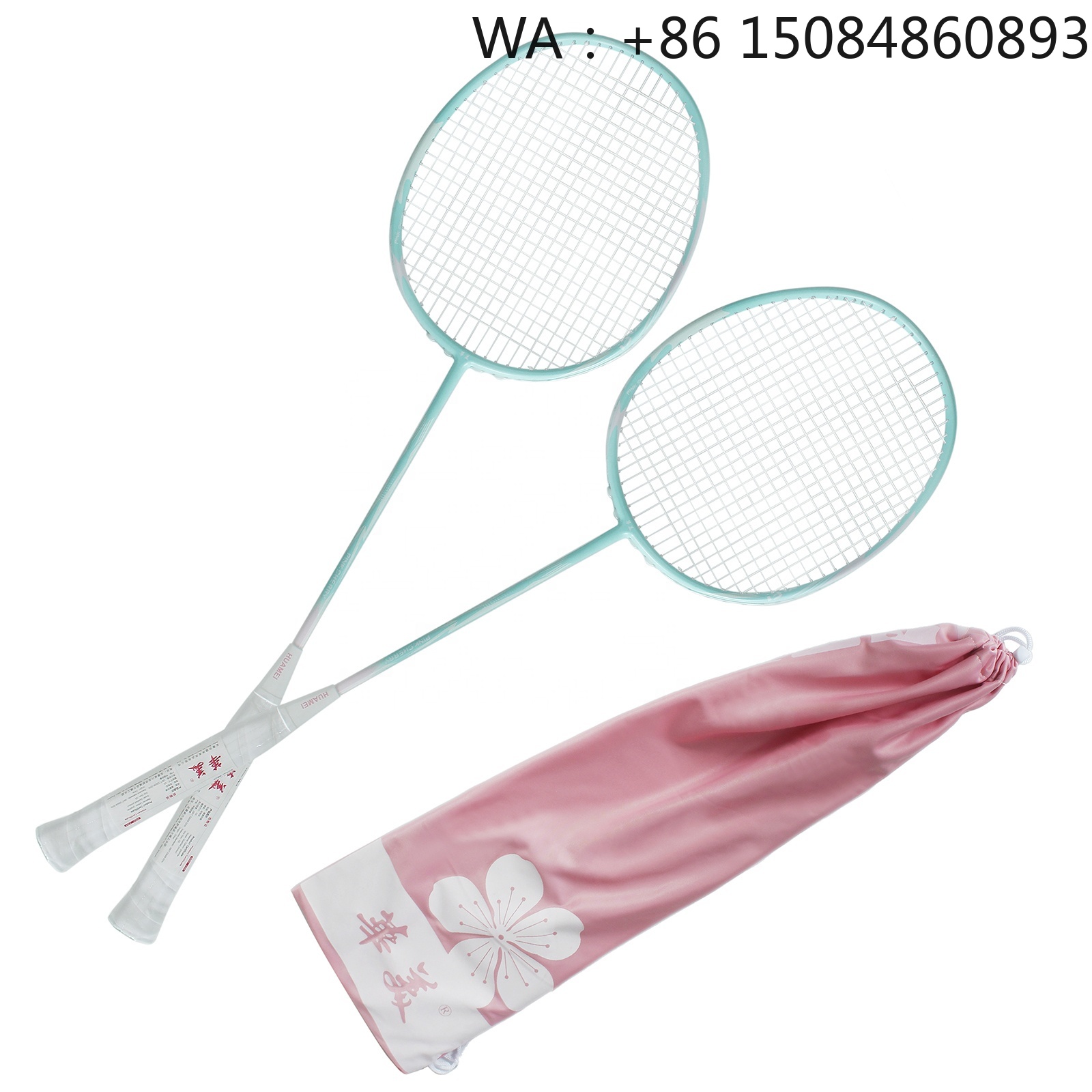 Badminton Racket Carbon - Raquete de badminton de fibra de