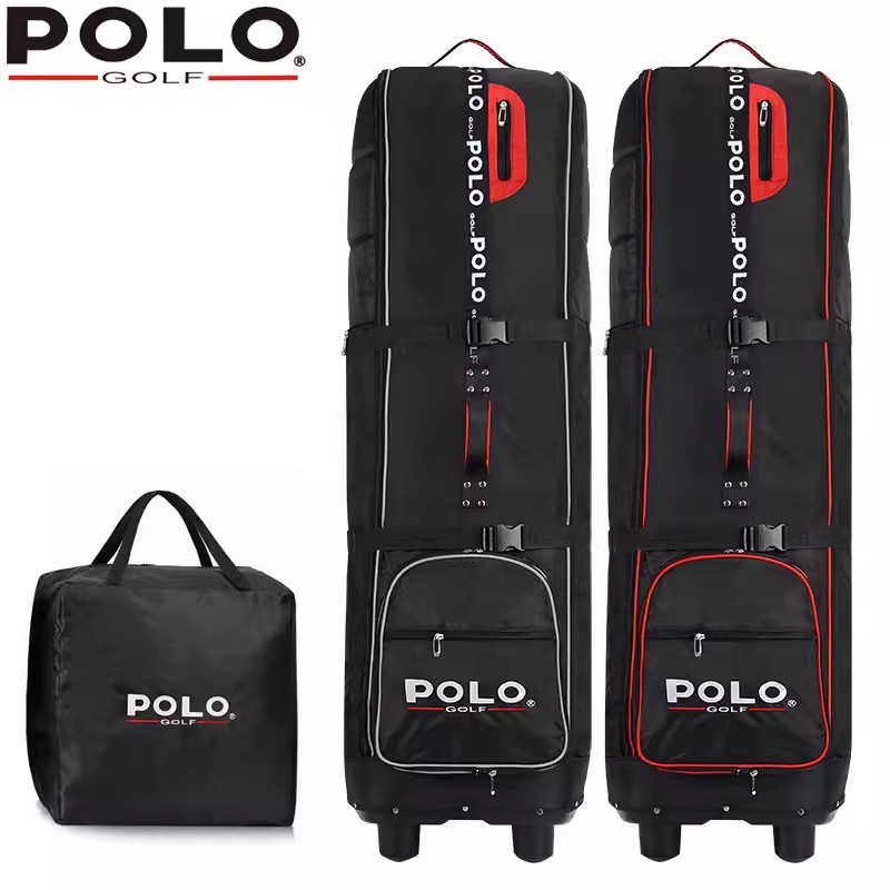 Sports Equipment Bag With Wheels - POLO. Saco de aviação de golfe