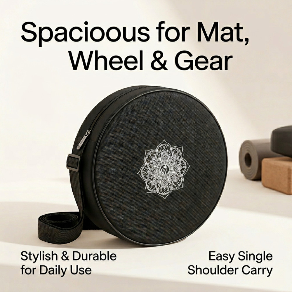 Sports Equipment Bag With Wheels - Bolsa para Roda de Yoga em