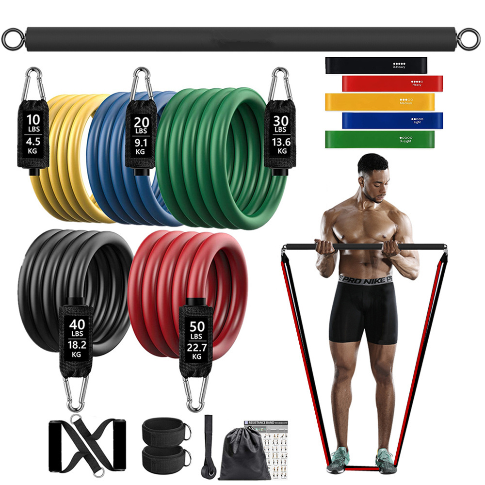 Sports Equipment Names - 150lb fitness booty resistência elástico treino