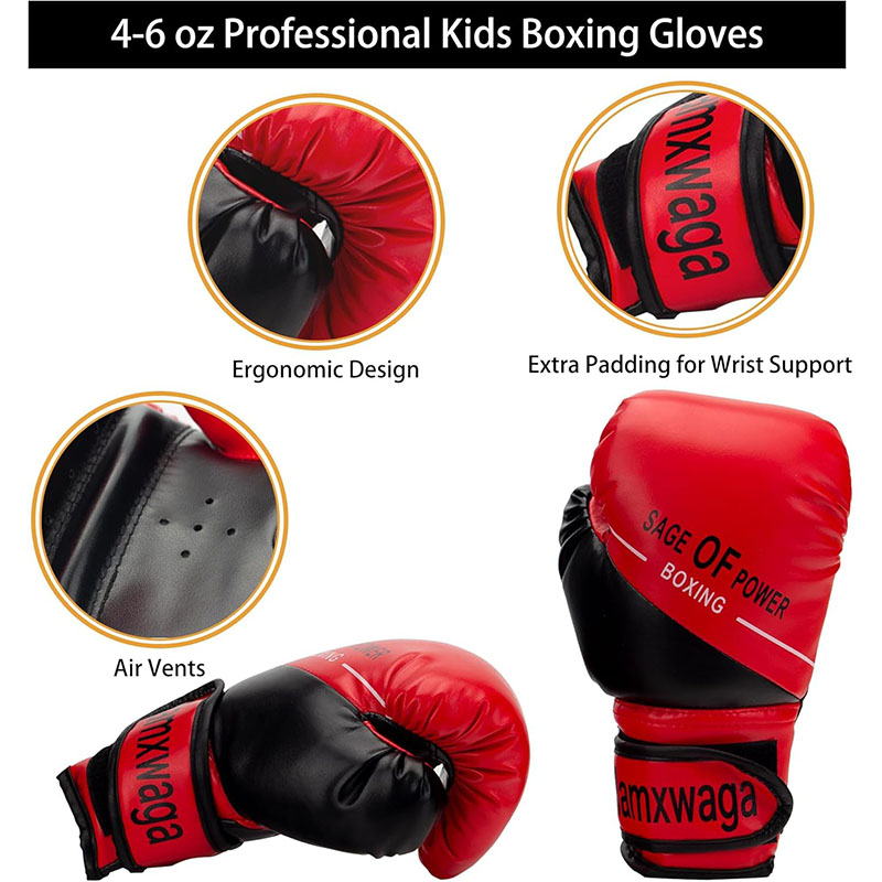 Conjunto de luvas de boxe 3 em - Boxing Glove Set avaliação e preço