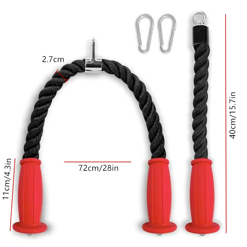 Cordas ergonômicas para trícep - Sports Equipment Names avaliação e preço