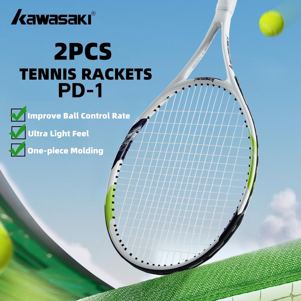 Kawasaki conjunto de raquetes  - Badminton Racket Carbon avaliação e preço