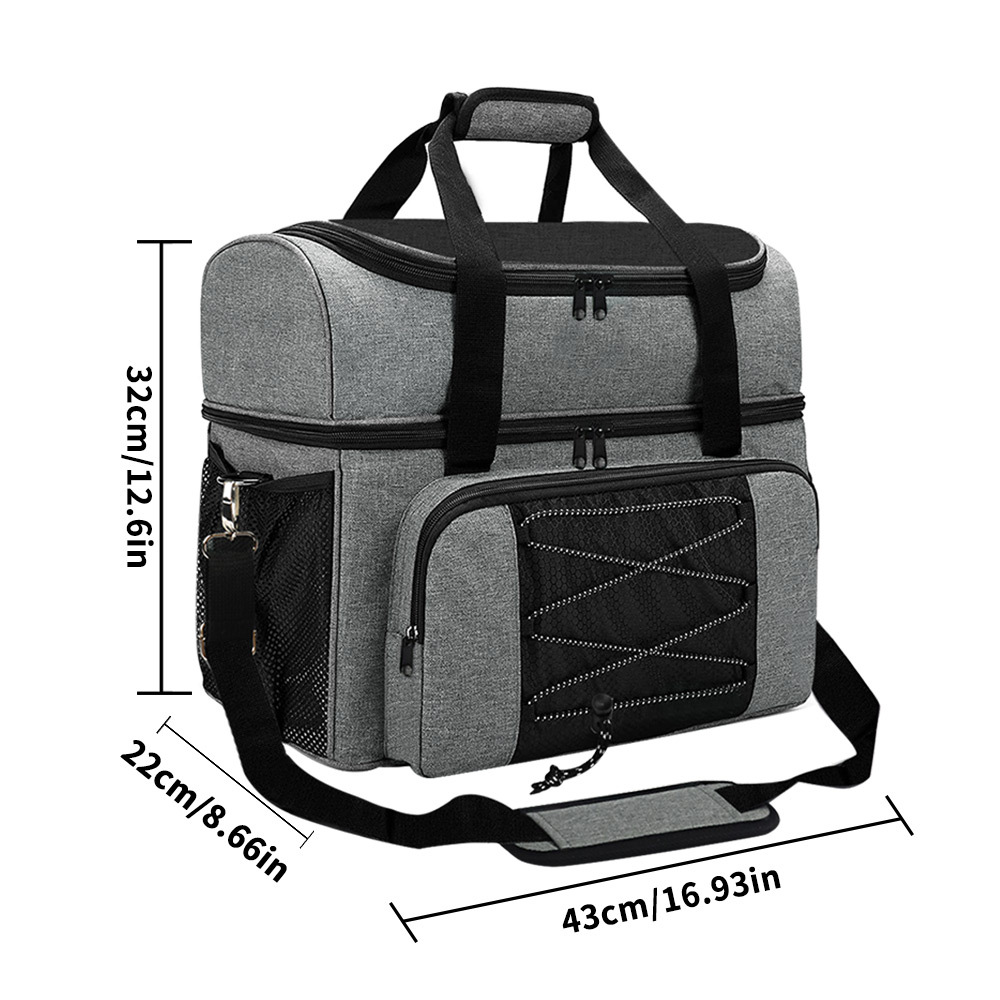 Saco de boliche de nylon com l - Sports Equipment Bag With Wheels avaliação e preço