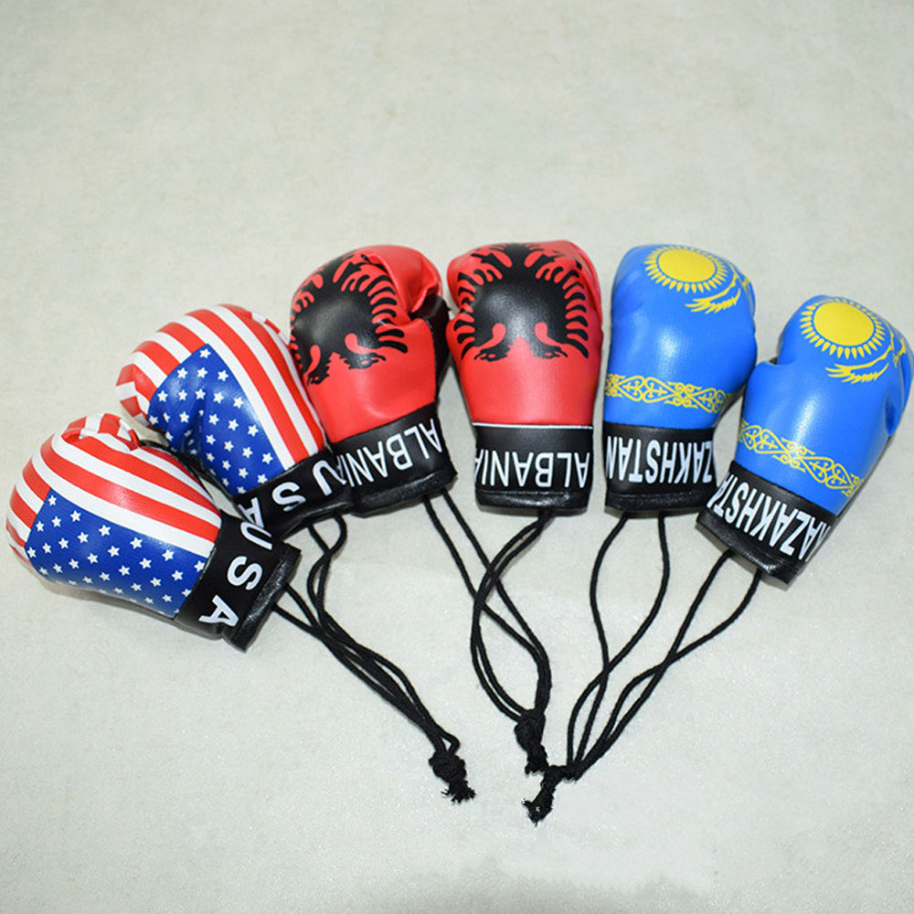 Adereços para fotografia de re - Boxing Glove Set avaliação e preço