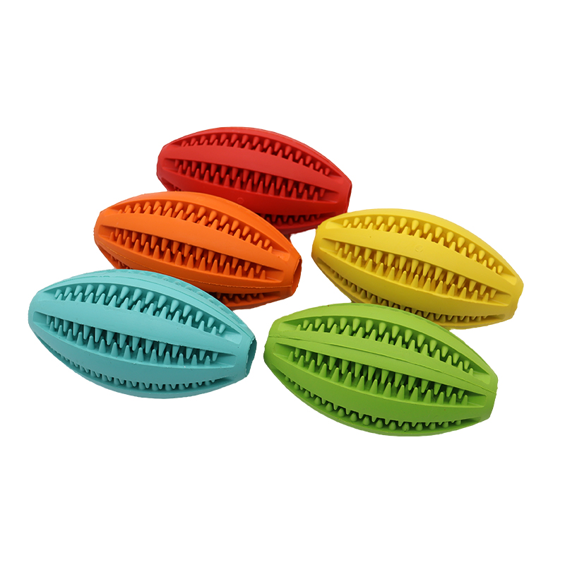 Bola de borracha do cão, molar - Rugby Training Ball avaliação e preço