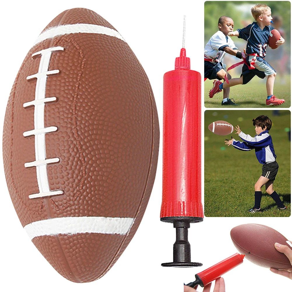 Bola inflável de futebol ameri - Rugby Training Ball avaliação e preço