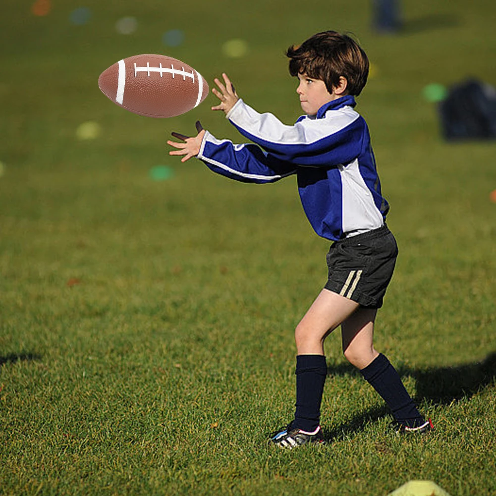 Bola inflável de futebol ameri - Rugby Training Ball avaliação e preço