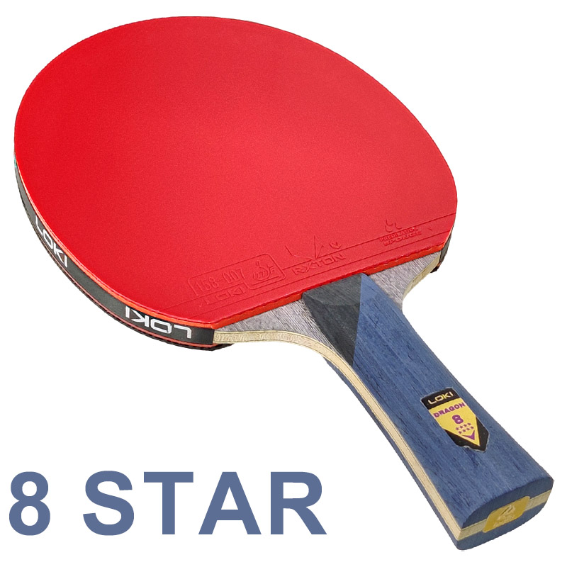 Raquete de tênis de mesa loki  - Badminton Racket Carbon avaliação e preço