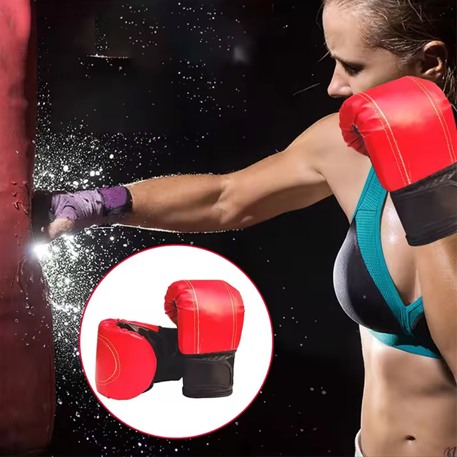 1 par de luvas de boxe para ad - Boxing Glove Set avaliação e preço
