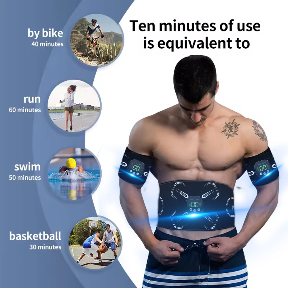 Estimulador Muscular EMS, Trei - Sports Equipment Names avaliação e preço
